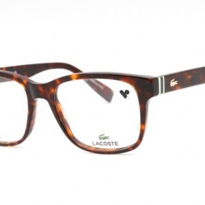 Lacoste L2937 DARK HAVANA / Clear demo lens 230 54-18-145 MM