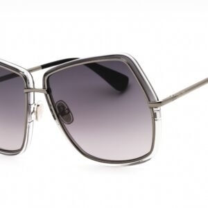 Max Mara MM0054 shiny dark ruthenium / gradient smoke 12B 61-15-135 MM
