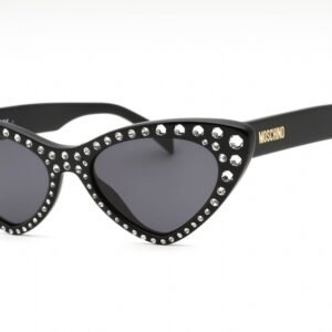 Moschino MOS006/S/STR BLACK/GREY 0807 IR 52-18-140 MM