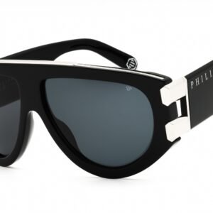 Philipp Plein SPP127M SHINY BLACK/Grey 0700 60-13-145 MM