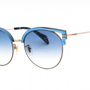 Police SPL739 SHINY GREY GOLD/Blue Gradient 8FFB 54-19-140 MM