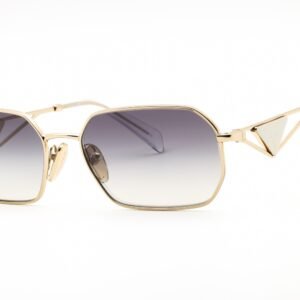 Prada 0PR A51S Pale Gold/Gradient Blue Mirror Silver ZVN30C 58-17-140 MM