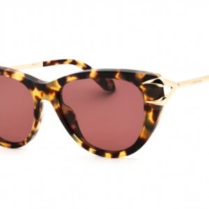 Roberto Cavalli SRC031 MATT YELLOW HAVANA/Mauve 0777 55-17-145 MM