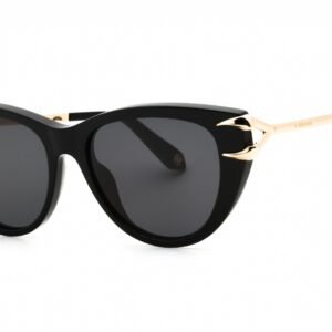 Roberto Cavalli SRC031 SHINY BLACK/Grey 0700 55-17-145 MM