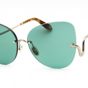 Roberto Cavalli SRC062 SHINY LIGHT GOLD/Green 594Y 64-16-145 MM