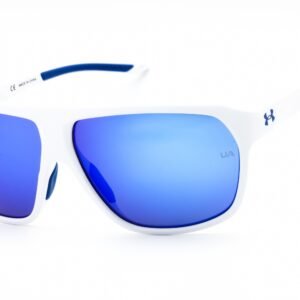 Under Armour UA DOMINATE Matte White / Blue Mirror 0WWK W1 62-12-130 MM