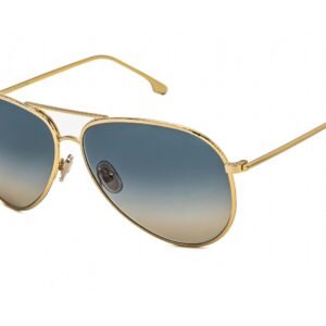 Victoria Beckham VB203S Gold/Teal / Gradient Blue 706 62-13-140 MM