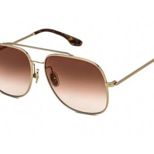 Victoria Beckham VB215S Gold/Wine / Gradient Red 725 59-15-140 MM