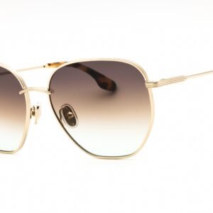 Victoria Beckham VB219S GOLD/GREY BROWN AQUA 730 60-16-140 MM