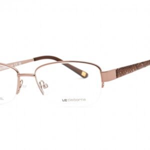 Liz Claiborne L 611 Brown / Clear demo lens 01B8 00 52-17-130 MM