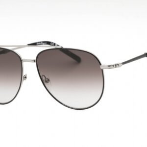 Salvatore Ferragamo SF226S Black/Light Ruthenium / Grey Gradient 086 58-15-150 MM