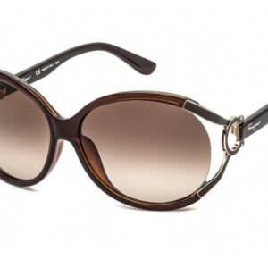Salvatore Ferragamo SF600S Dark Brown / Brown Gray Gradient 220 61-14-130 MM