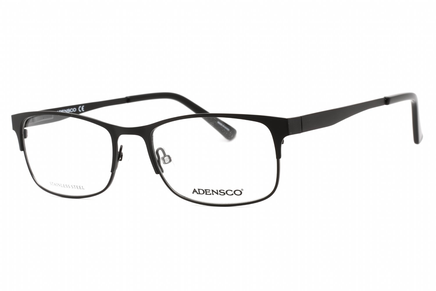 Adensco AD 125 MATTE BLACK/clear demo lens 0003 00 55-18-140 MM