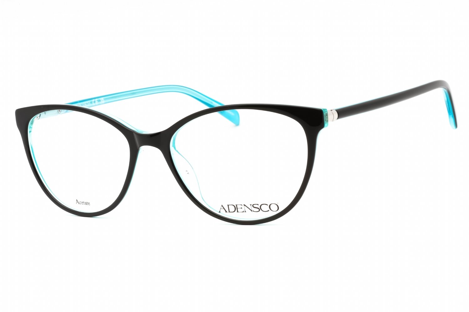 Adensco AD 234 BLK TURQUOISE/Clear demo lens 0EL9 00 52-16-135 MM
