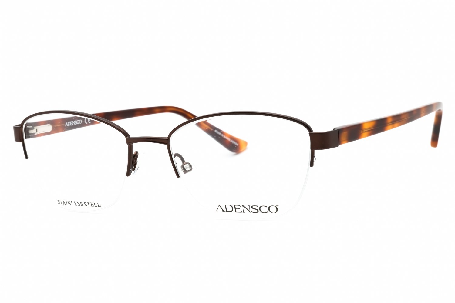 Adensco AD 235 BROWN/Clear demo lens 009Q 00 51-17-140 MM