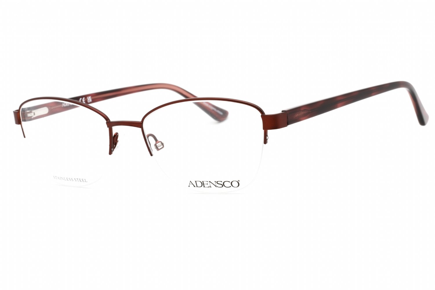 Adensco AD 235 BURGUNDY/Clear demo lens 0LHF 00 53-17-140 MM