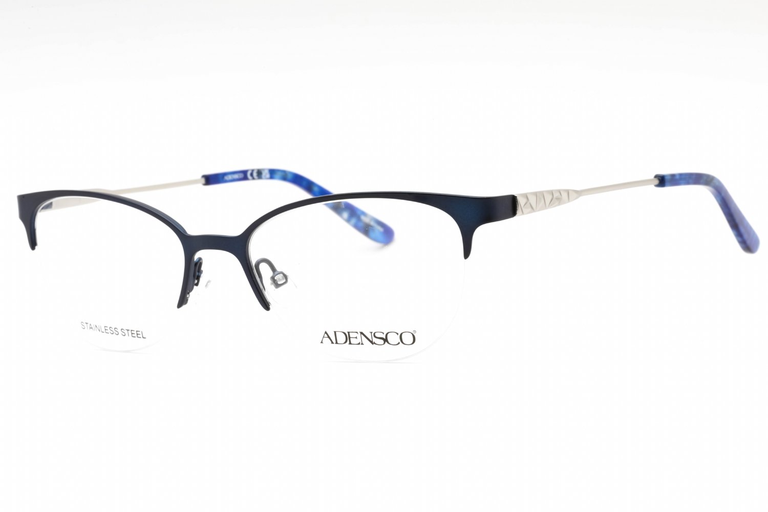 Adensco AD 247 MATTE BLUE / Clear demo lens 0FLL 00 51-17-135 MM