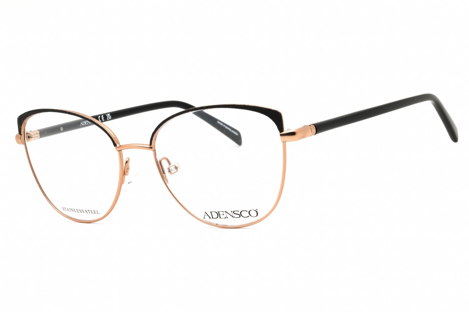 Adensco AD 253 BK SHDPNK/clear demo lens 0LK8 00 53-16-135 MM