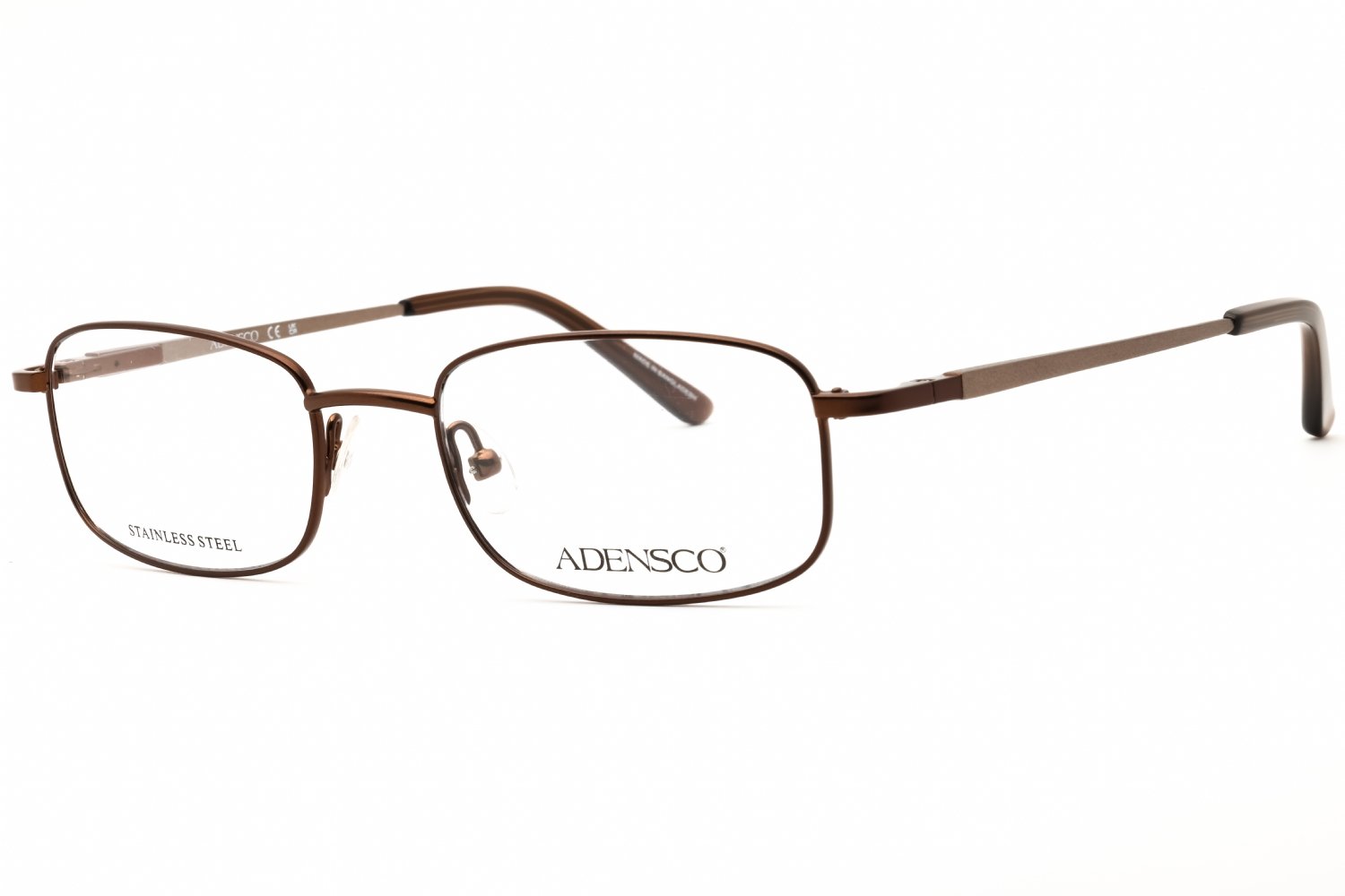Adensco ASHTON/N BROWN RUTHENIUM/clear demo lens 0NCJ 00 50-19-135 MM