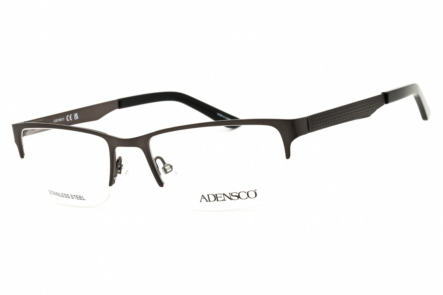 Adensco AD 115 Semi Matte Dark Ruthenium / Clear demo lens 0R80 00 53X18X145