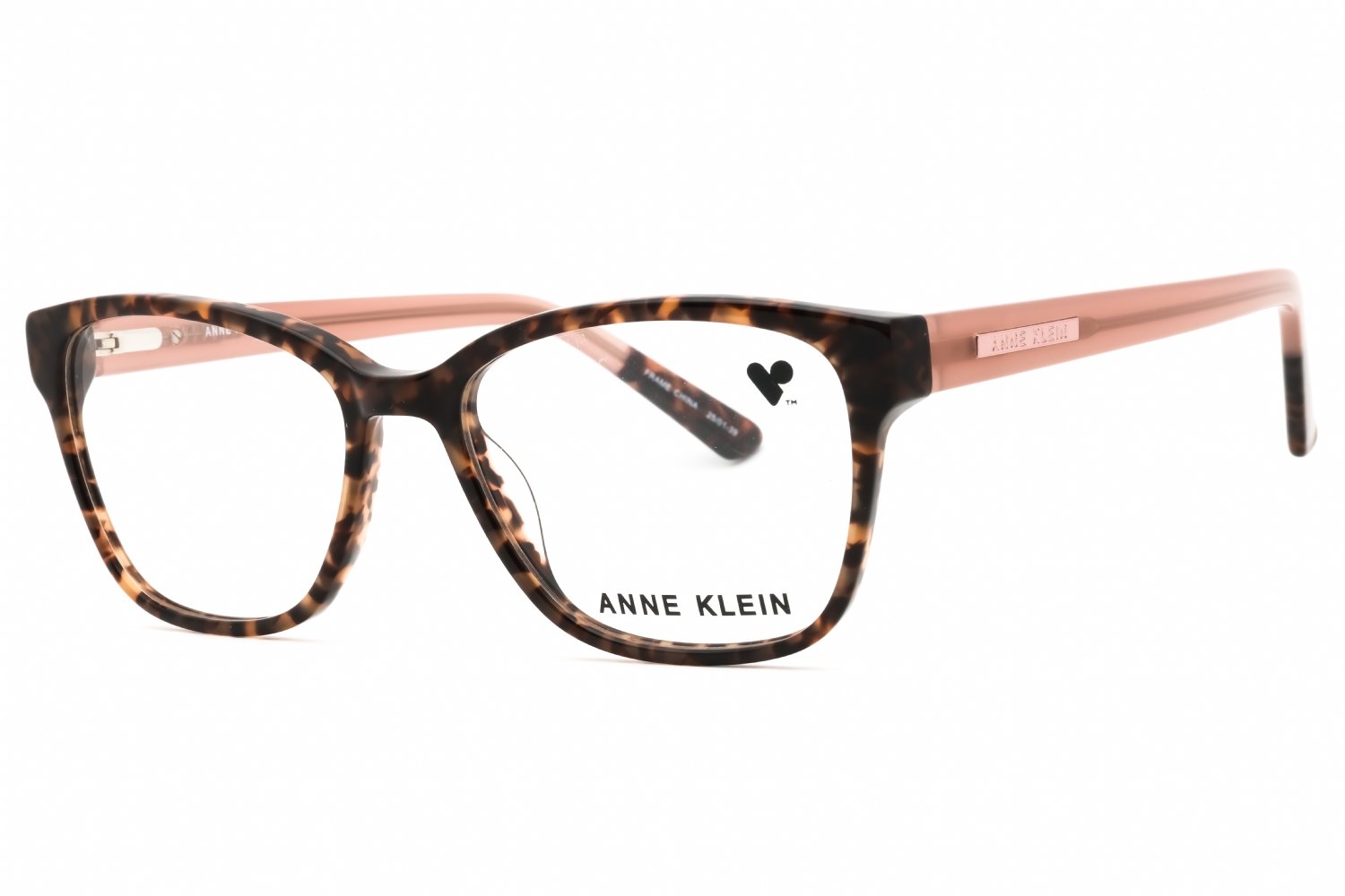 Anne Klein AK5078 MOCHA TORTOISE/Clear demo lens 228 52-16-135 MM