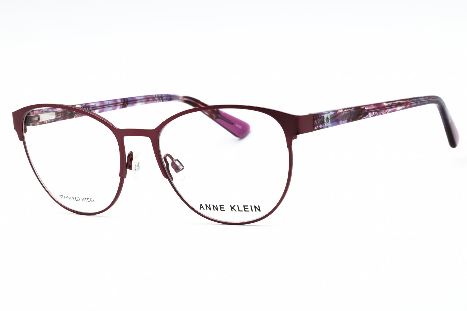 Anne Klein AK5097 PLUM / Clear Demo Lens 500 53-17-0 MM
