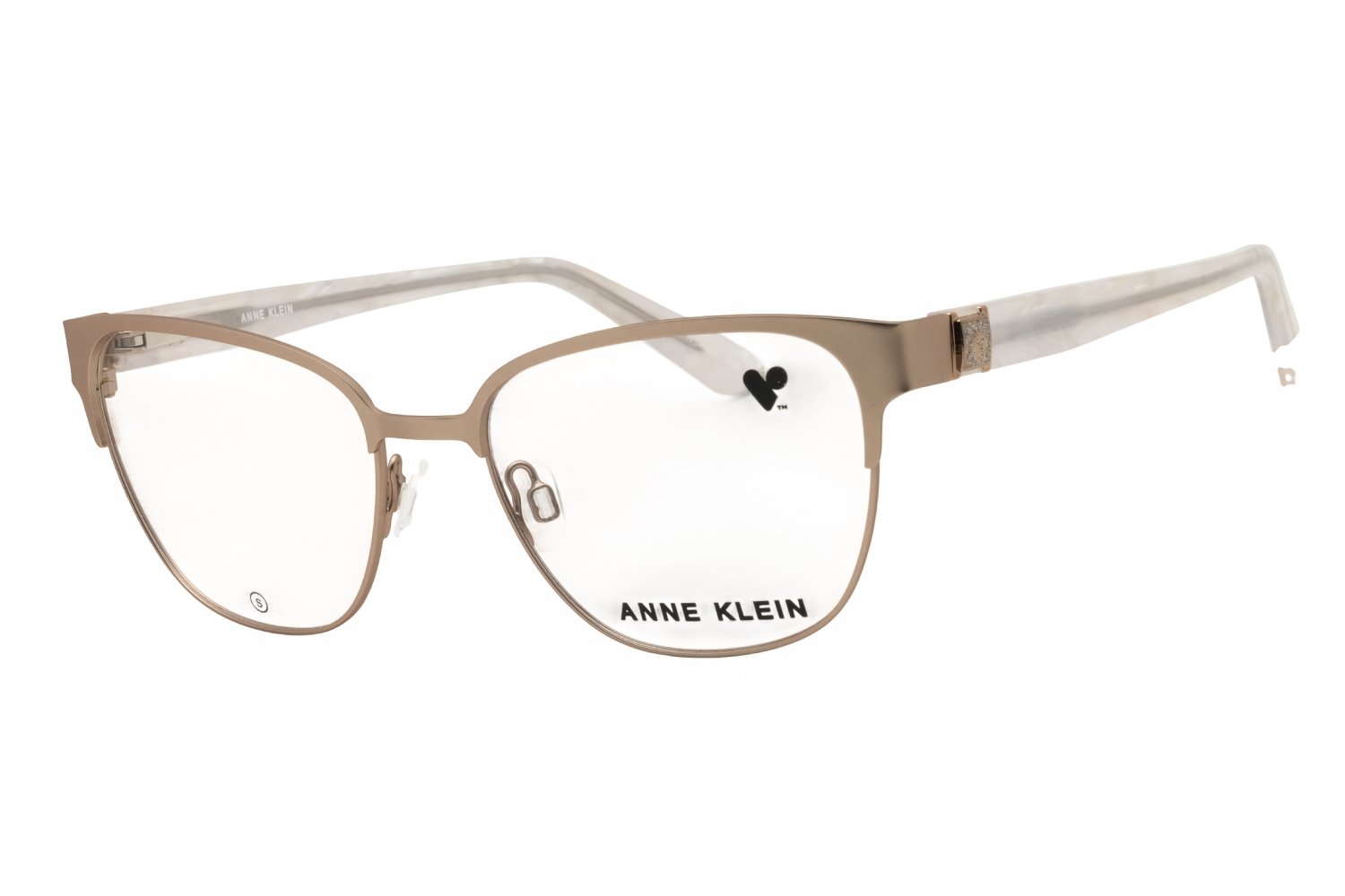 Anne Klein AK5122 ROSE GOLD/clear demo lens 770 52X15X135