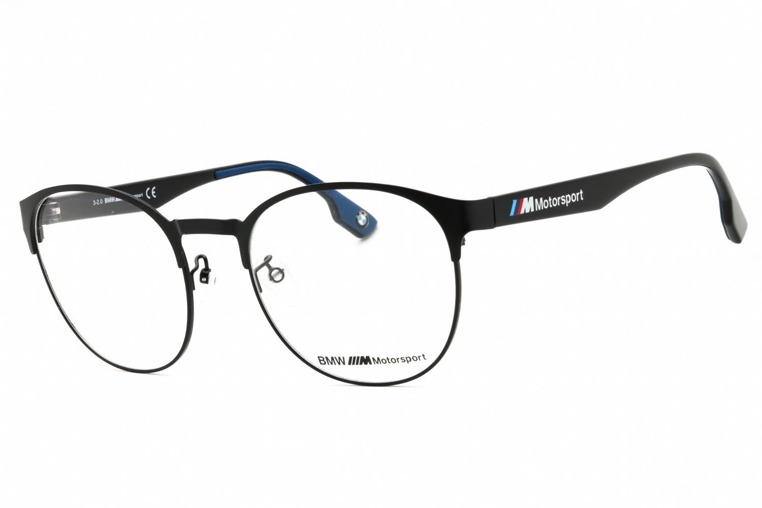 BMW BS5001 matte black/clear demo lens 002 55-21-145 MM