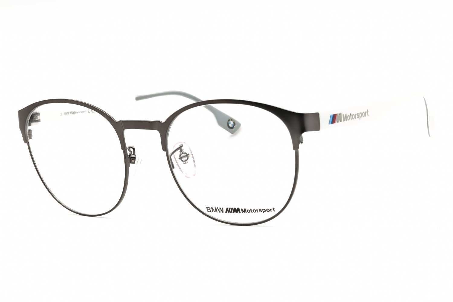BMW BS5001 matte gunmetal/clear demo lens 009 55-21-145 MM