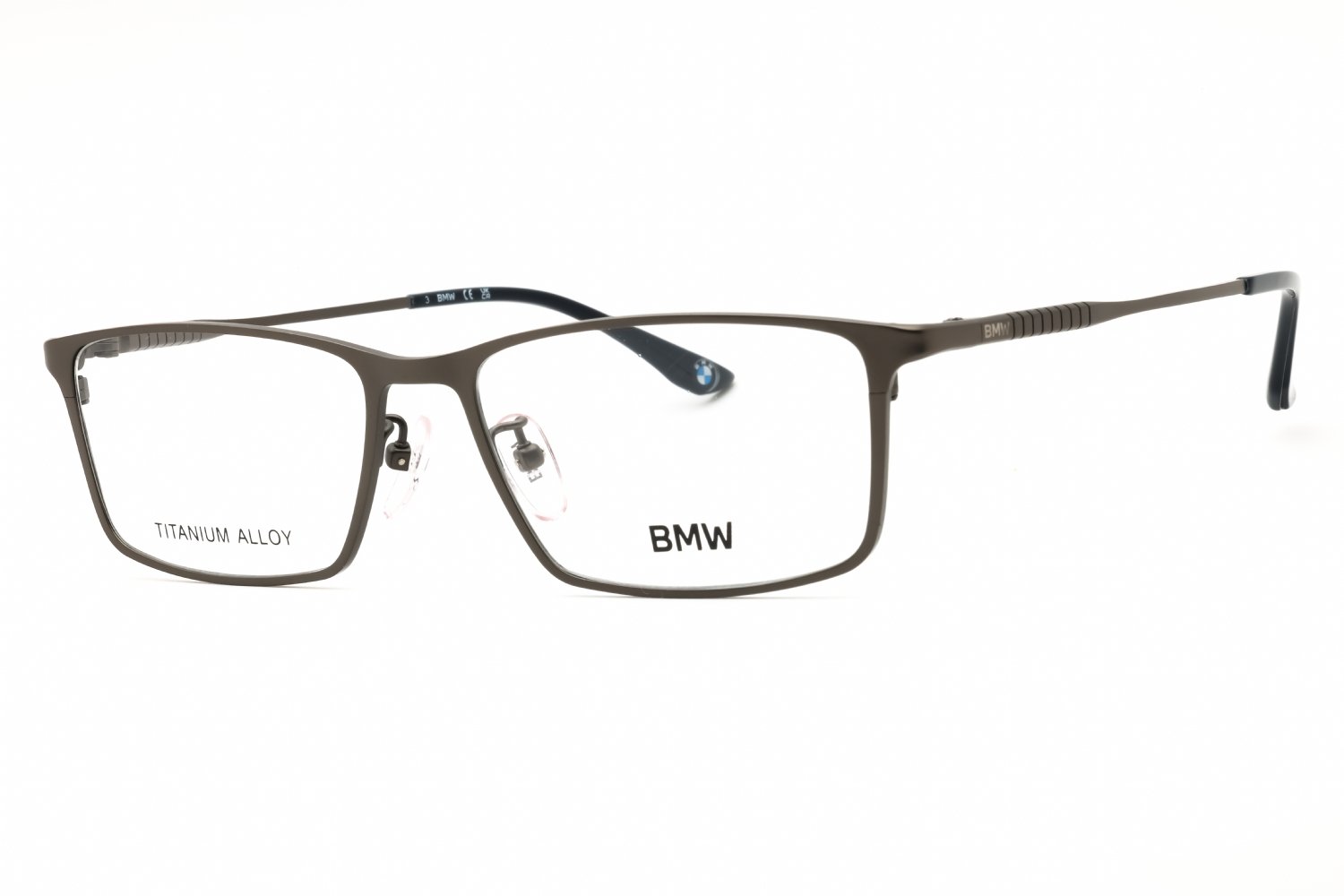 BMW BW5070-H matte dark ruthenium/clear demo lens 013 56-17-145 MM