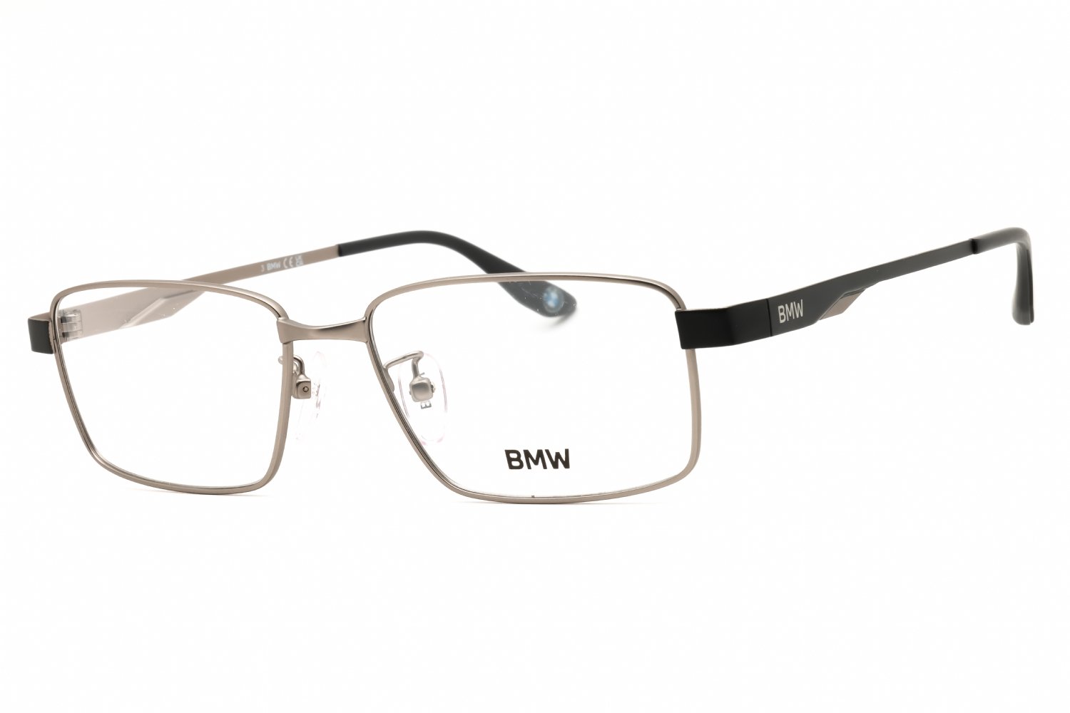 BMW BW5071-H matte light ruthenium/Clear demo lens 015 56-17-150 MM