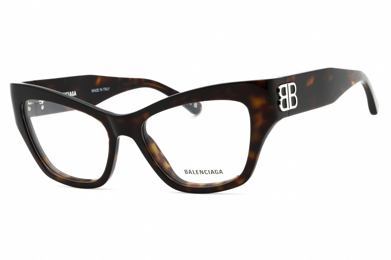 Balenciaga BB0362O Havana/Transparent 002 54-17-135 MM