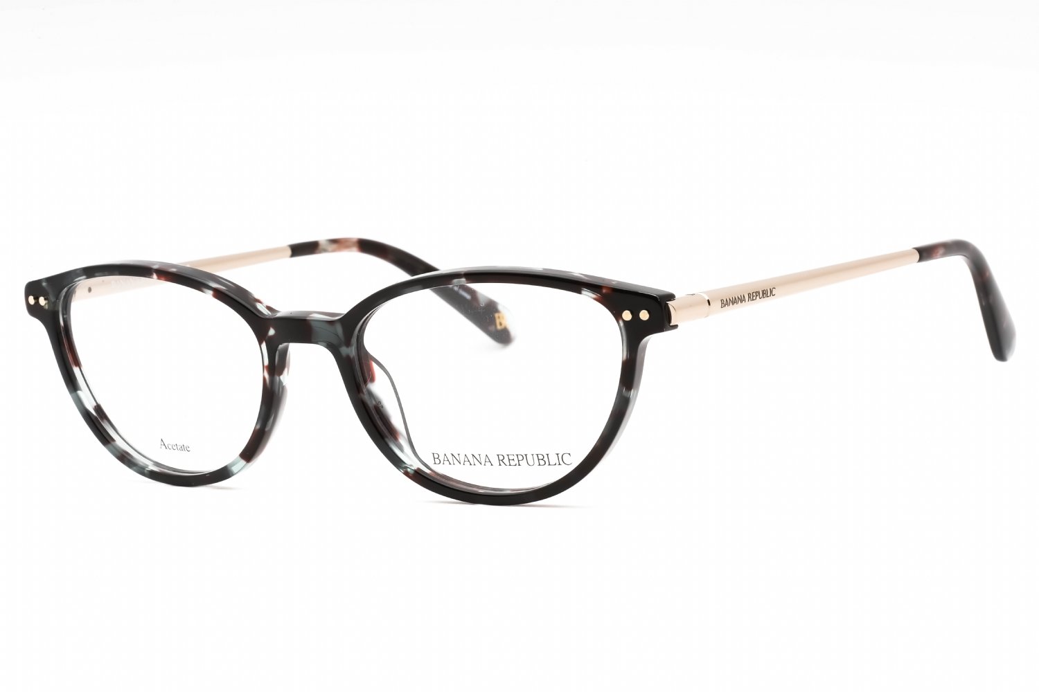 Banana Republic BR 203 BLKGRNHV/Clear demo lens 0EO3 00 50-17-135 MM