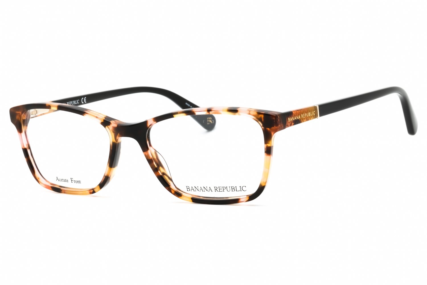 Banana Republic BR 207 BROWN HVN PINK/Clear demo lens 0S0R 00 50-16-135 MM