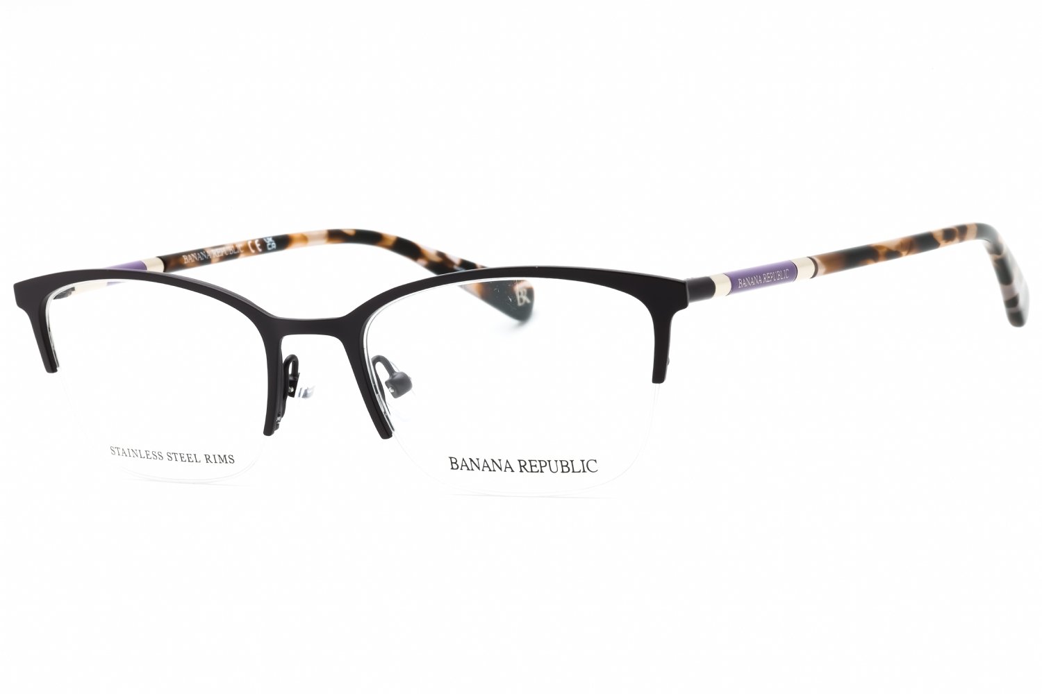 Banana Republic BR 226 BURGUNDY WINE/Clear demo lens 0SK4 00 50-18-135 MM