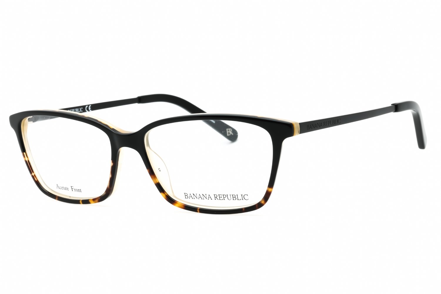 Banana Republic CATE/N BLK HAVANA/Clear demo lens 0WR7 00 51-14-130 MM