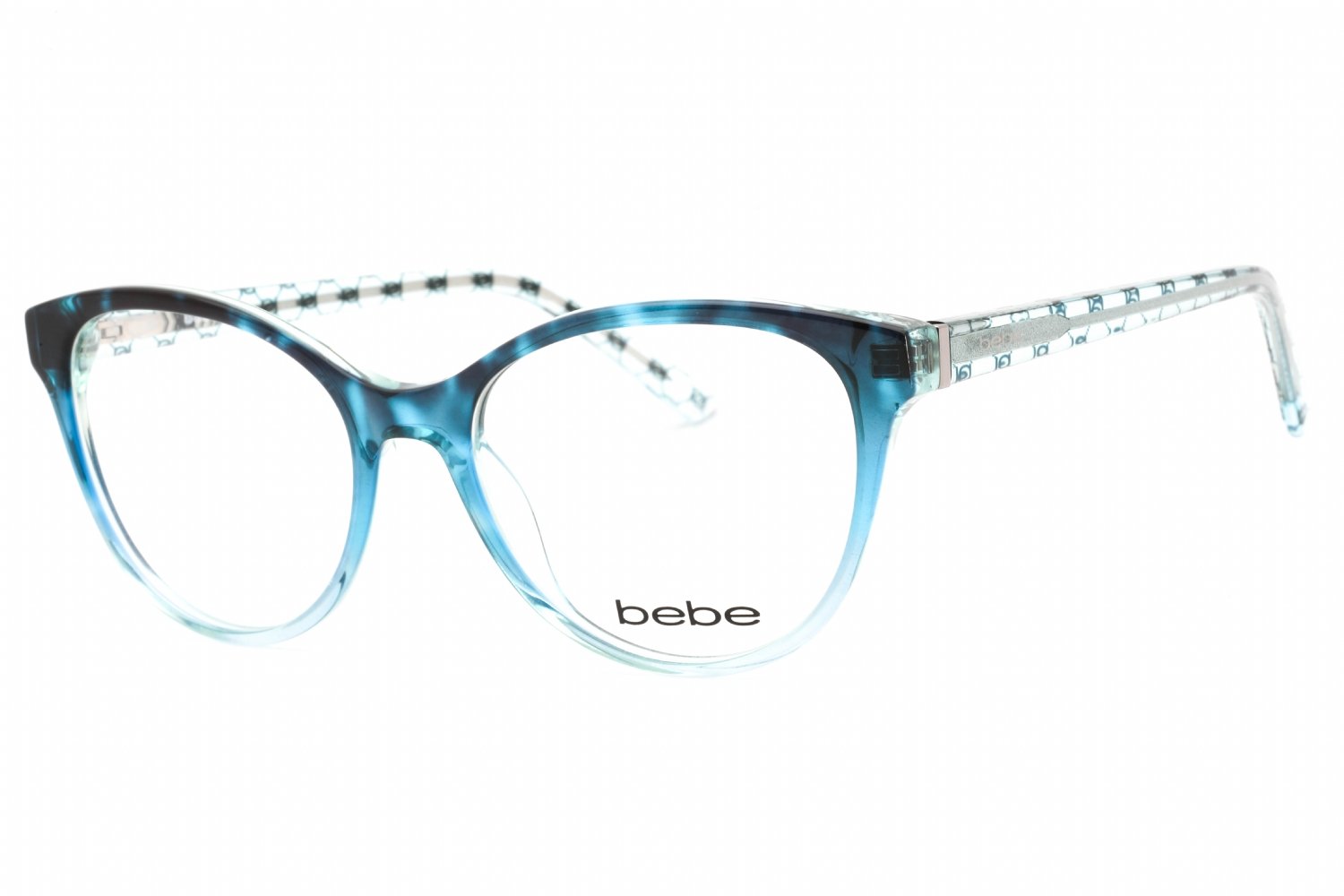 Bebe BB5195 BLUE GRADIENT / Clear demo lens 424 53-17-135 MM