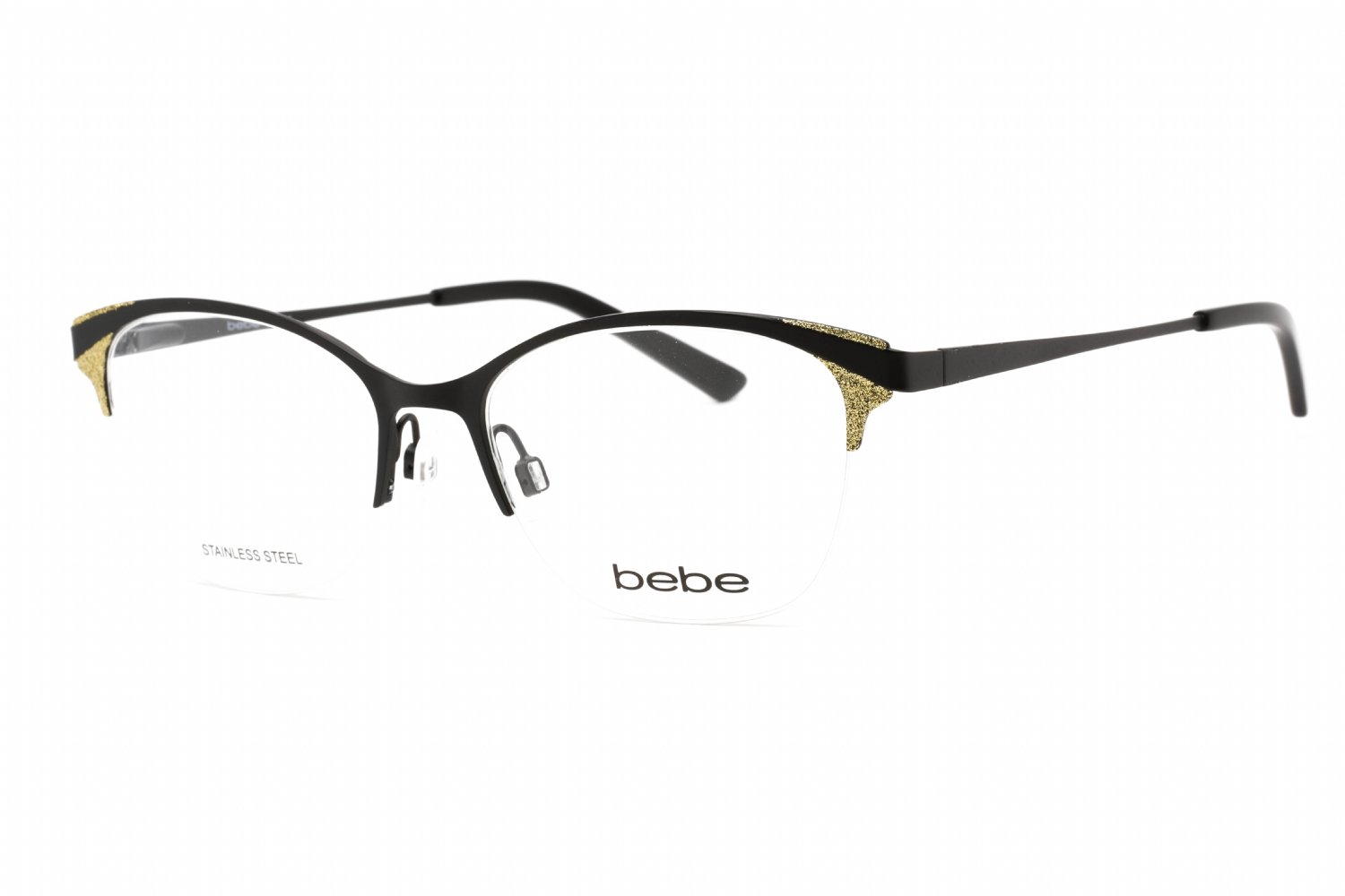 Bebe BB5204 Jet / Clear Lens 001 52-17-135 MM