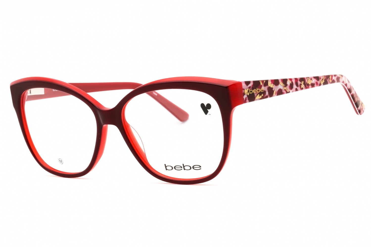 Bebe BB5214 RUBY/Clear demo lens 603 54-14-135 MM