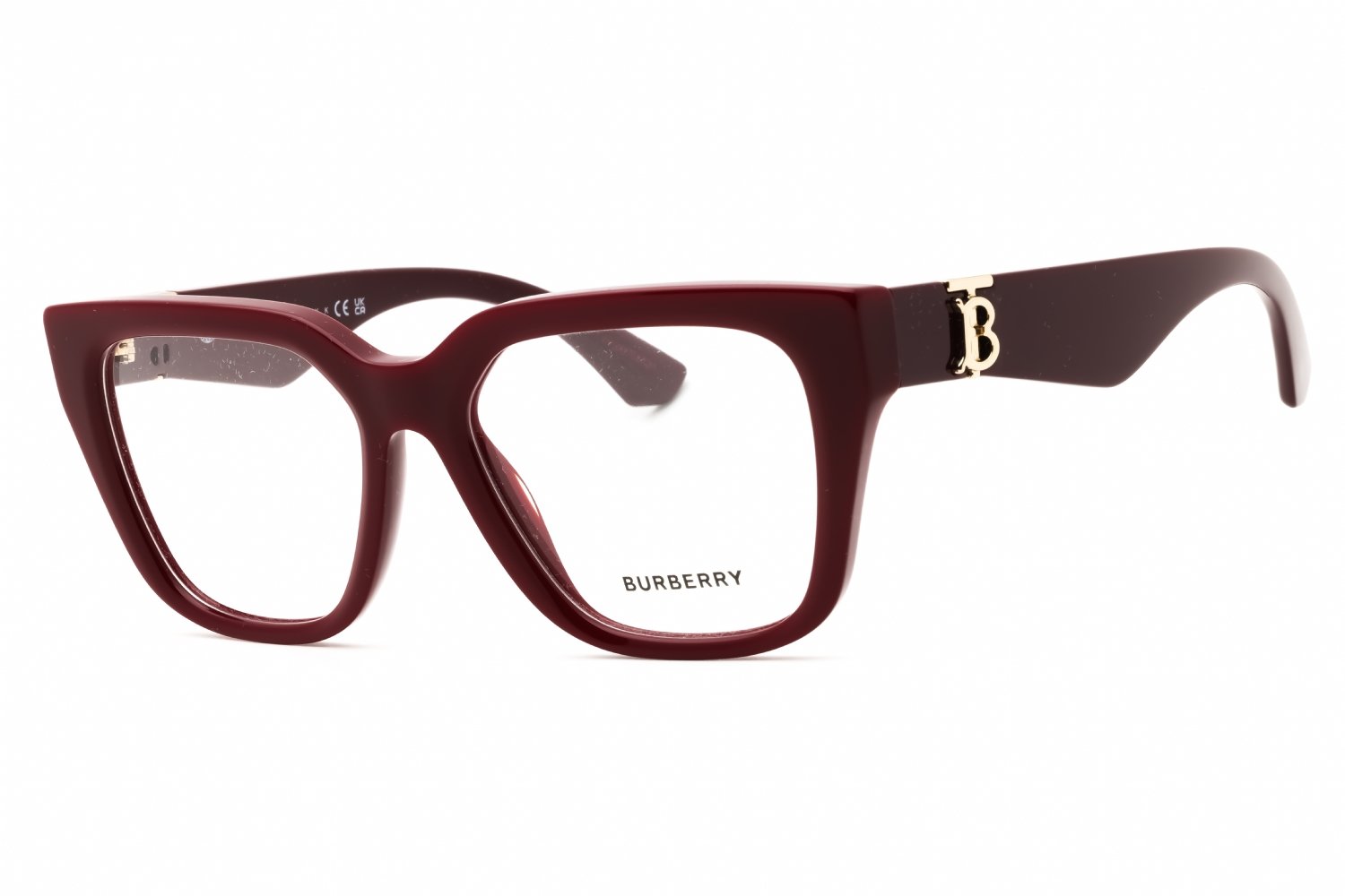 Burberry 0BE2403 Burgundy/Clear demo lens 4119 53-17-140 MM