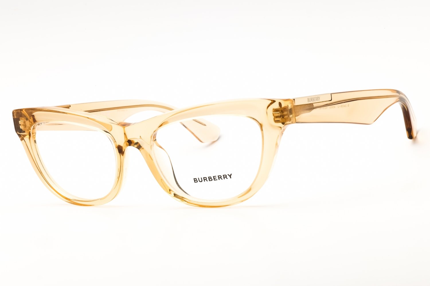 Burberry 0BE2406U Brown /Clear demo lens 4063 52-18-140 MM