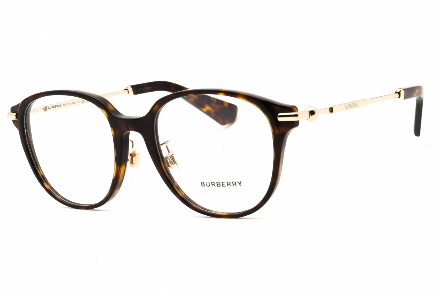 Burberry 0BE2412D Dark havana/Clear demo lens 3002 52-19-140 MM