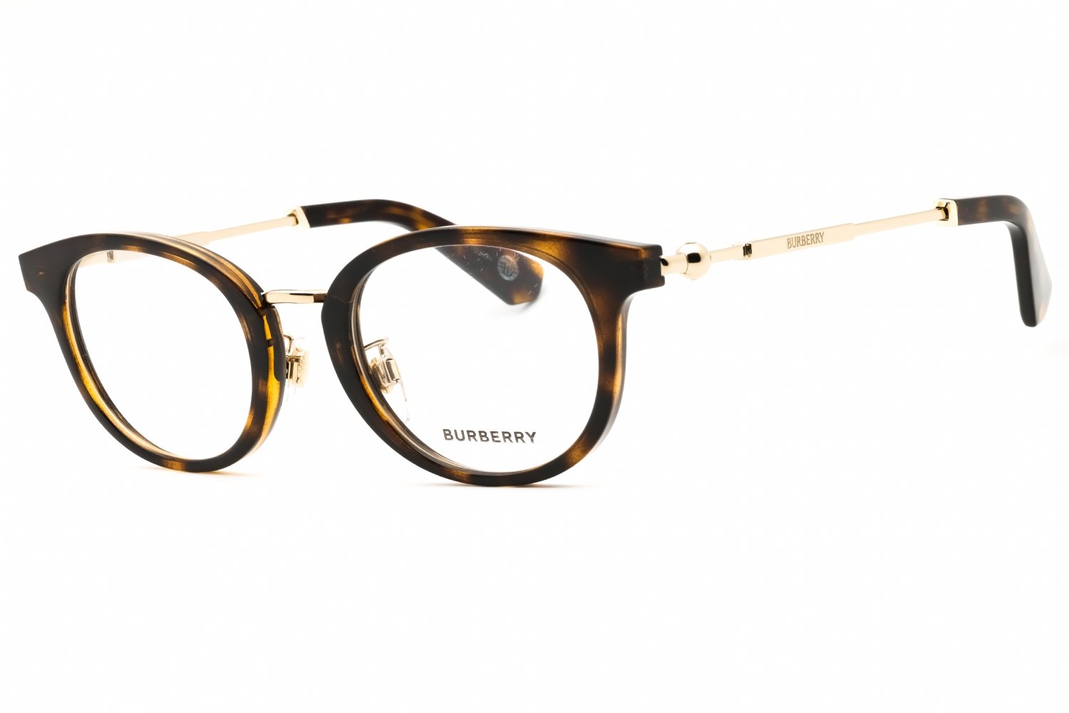 Burberry 0BE2413D Dark Havana/Clear demo lens 3002 48-21-140 MM