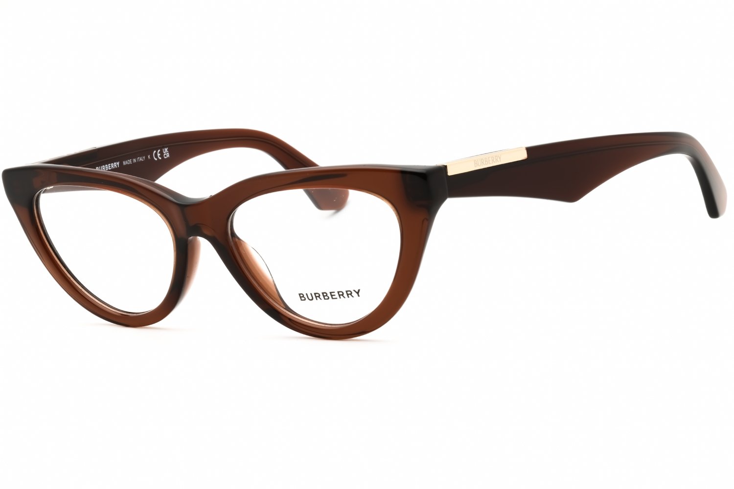 Burberry 0BE2418U Transparent Dark Brown 4144 51-17-145 MM