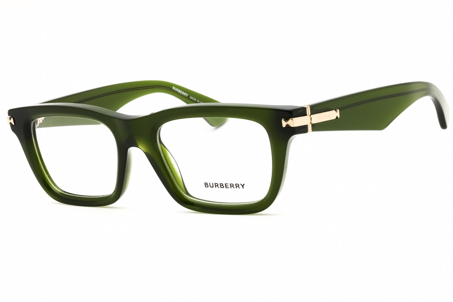 Burberry 0BE2419 Green/Clear demo lens 4148 51-19-145 MM