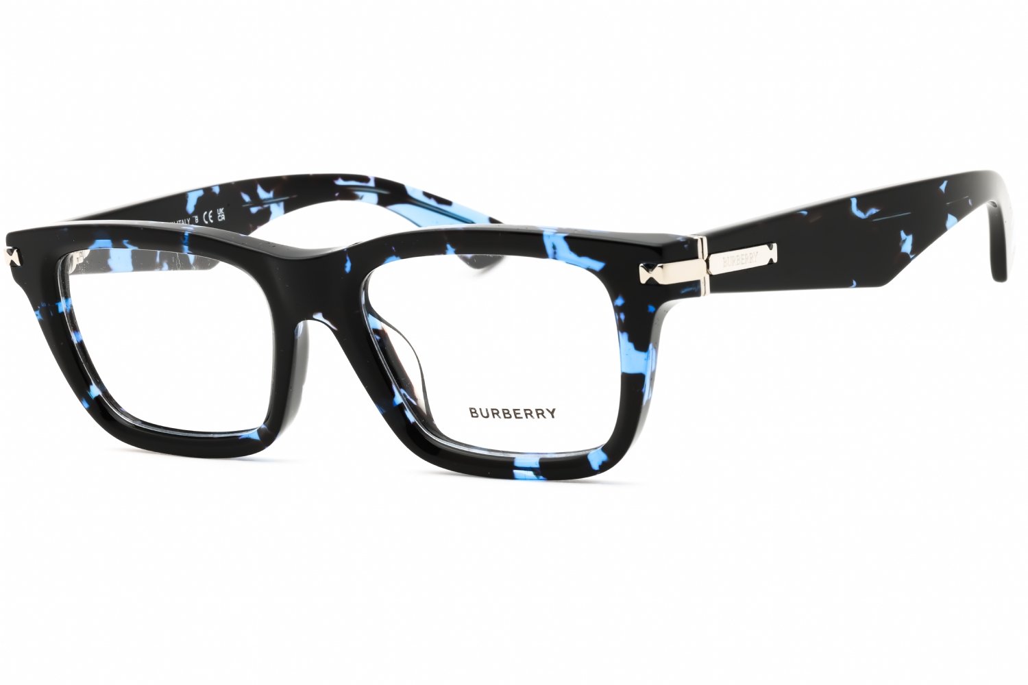 Burberry 0BE2419F Blue Tortoise/clear demo lens 4111 53-19-145 MM