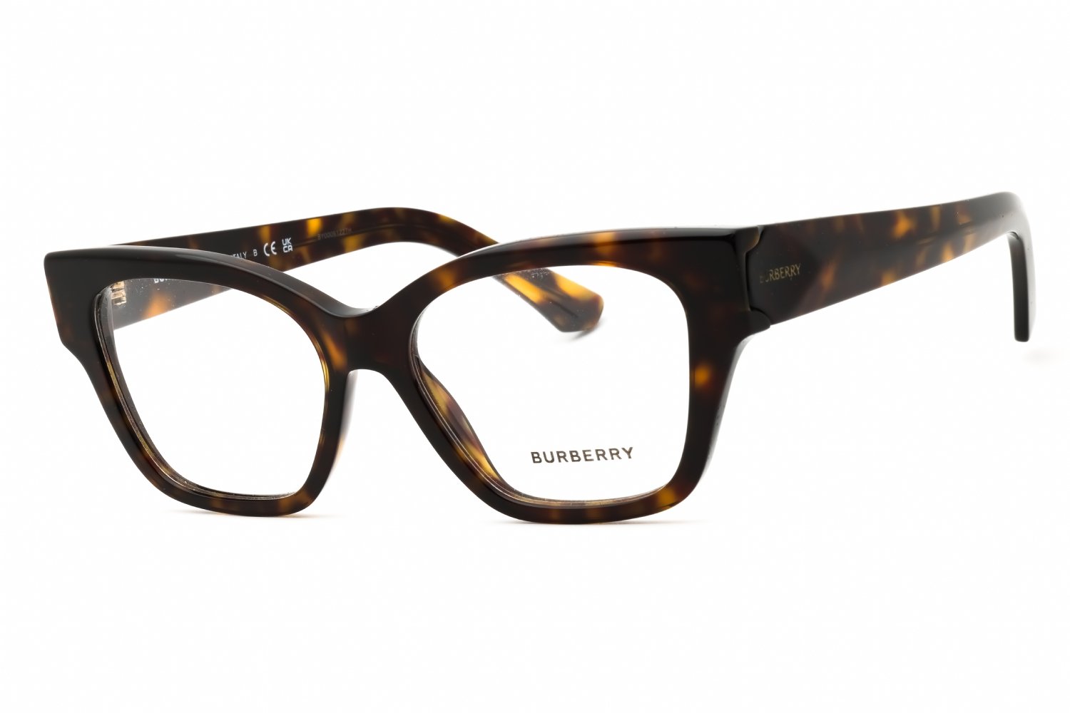 Burberry 0BE2420 dark havana/clear demo lens 3002 52-16-140 MM