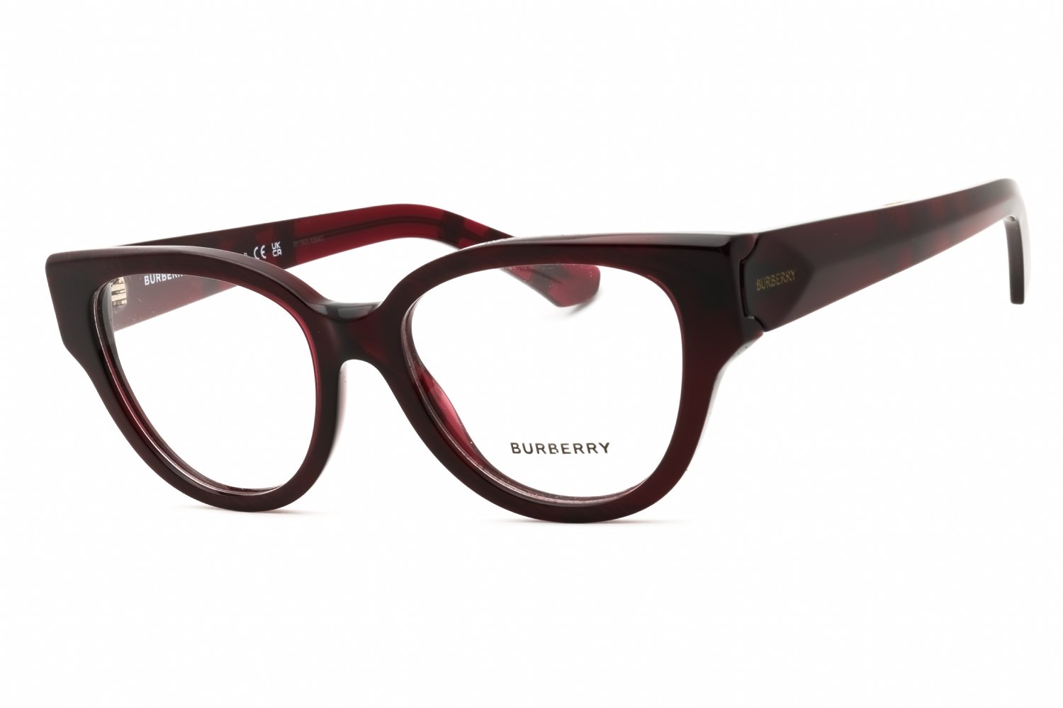 Burberry 0BE2421 Checkered Red/Clear demo lens 4115 51-17-140 MM