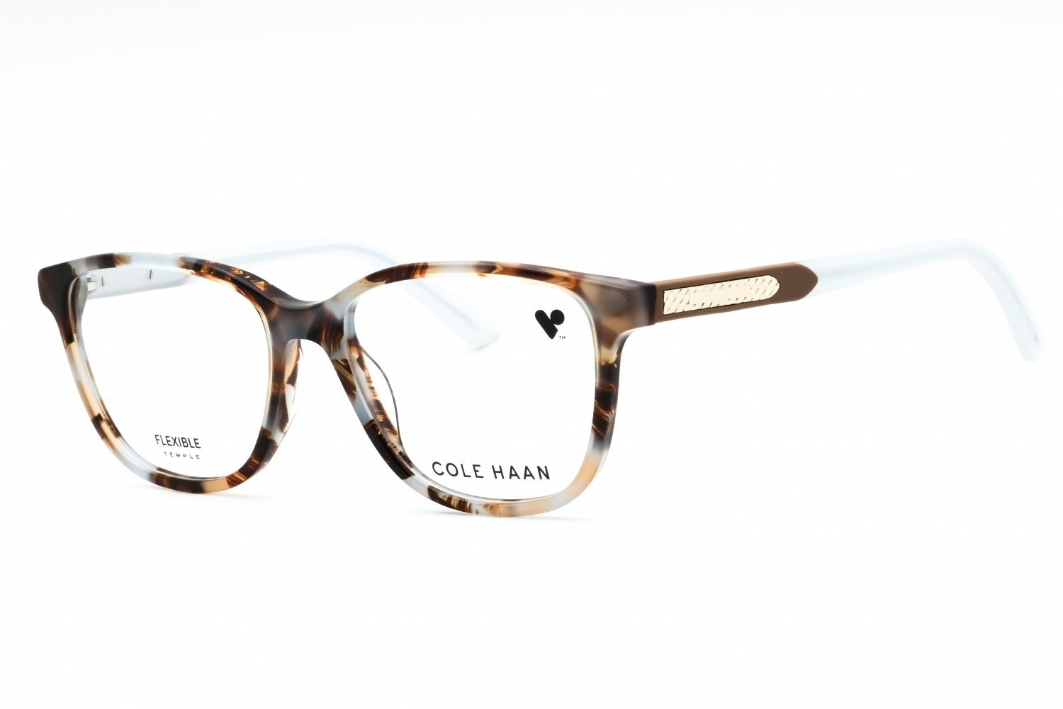 COLE HAAN CH5043 BROWN TORTOISE/Clear Demo Lens 210 53-16-0 MM