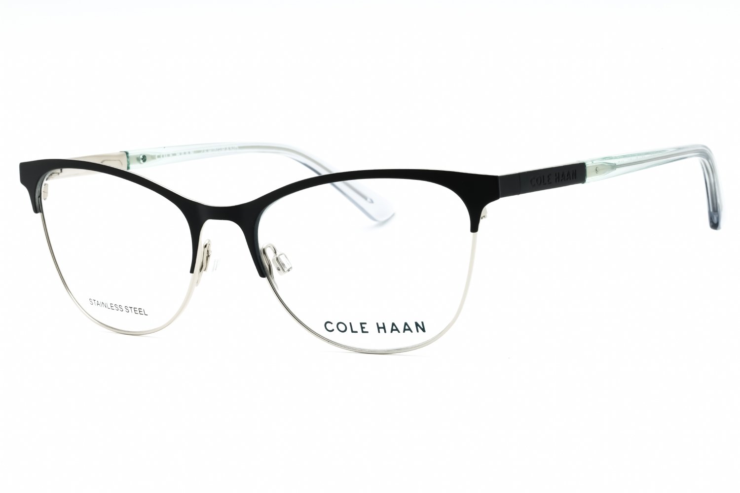 COLE HAAN CH5051 BLACK/Clear Demo Lens 001 53-17-0 MM